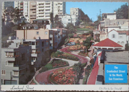 USA CALIFORNIA SAN FRANCISCO LOMBARD STREET KARTE CARD POSTCARD CARTE POSTALE POSTKARTE CARTOLINA ANSICHTSKARTE - Long Beach