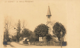 Le Vésinet * Carte Photo * Le Temple Protestant - Le Vésinet