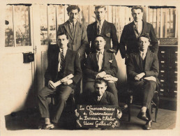 Auxerre * Les Chronométreurs Et Dessinateurs Du Bureau De L'atelier Usines GUILLIET & Cie * Photo Ancienne - Auxerre