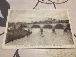 ️ SAINT SULPICE. Le Pont De Chemin De Fer - Saint Sulpice