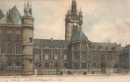 FRANCE - Douai - Ensemble De L'hôtel De Ville - LL - Colorirsé - Carte Postale Ancienne - Douai