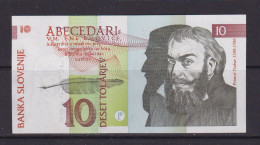 SLOVENIA - 1992 10 Tolar AUNC Banknote - Slovenië