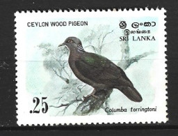 SRI LANKA. N°660 De 1983. Colombe. - Pigeons & Columbiformes