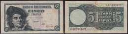 4470 ESPAÑA 1948 5 PESETAS 1948 - MADRID SN M - Otros & Sin Clasificación