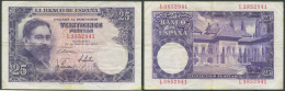 476 ESPAÑA 1954 25 Pesetas 22 De Julio 1954 - Isaac Albeniz - Otros & Sin Clasificación