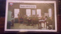 WWI US ARMY YMCA KEEPING IN TOUCH WITH HOME - Andere & Zonder Classificatie