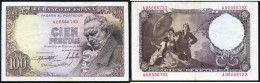 739 ESPAÑA 1946 100 PESETAS 1946 GOYA - Other & Unclassified