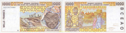 1368 AFRICA OCCIDENTAL FRANCESA 1992 ETATS DE L' AFRIQUE DE L'OUEST 1000 FRANCS 1992 - États D'Afrique De L'Ouest