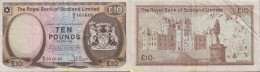 1635 GRAN BRETAÑA. Escocia 1974 SCOTLAND 10 POUNDS 1974 - Collections