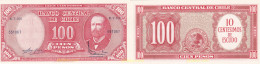1953 CHILE 1960 CHILE 100 PESOS 1960 - Cile