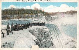 CANADA - Niagara Falls - Winter Scene - Prospect Park - Carte Postale Ancienne - Other & Unclassified