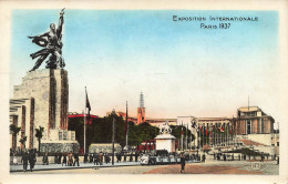 FRANCE - Paris - Vue D'ensemble Avec Le Pavillon De L'URSS - Colorisé - Carte Postale Ancienne - Exhibitions