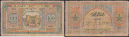 2215 MARRUECOS 1943 MAROC 100 FRANCS 1943 - Morocco