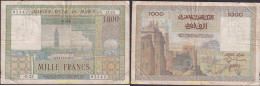2223 MARRUECOS 1956 MAROC 1000 DIRHAMS 1956 - Maroc