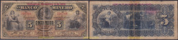 2258 MEXICO 1906 MEXICO BANCO MINERO DE CHIHUAHUA 5 PESOS 1906 - Mexiko