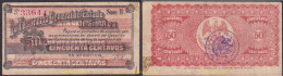 2283 MEXICO 1914 LA TESORERIA GENERAL DEL ESTADO SINALOA MEXICO 50 CENTAVOS 1914 - Mexique