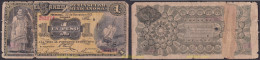 2290 MEXICO 1892 EL BANCO PENINSULAR MEXICANO MERIDA 1 PESO 1892 YUCATAN - Mexique