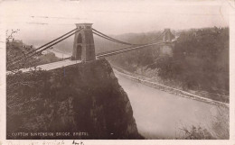 ROYAUME-UNI - Angleterre - Bristol - Clifton Suspension Bridge - Carte Postale Ancienne - Other & Unclassified