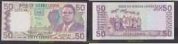 2392 SIERRA LEONA 1989 50 LEONES SIERRA LEONE 1989 - Sierra Leone