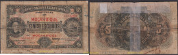 2429 MOZAMBIQUE 1921 MOZAMBIQUE 5 ESCUDOS 1921 - Mozambico