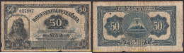 2576 NICARAGUA 1938 NICARAGUA 50 CENTAVOS CORDOVA 1938 - Nicaragua