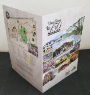 Malaysia 150th Anniversary Taiping City 2024 Lake Train Station Tree (folder) *limited - Malaysia (1964-...)