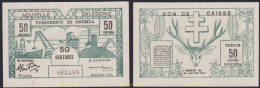 2797 NUEVA CALEDONIA 1943 NEW CALEDONIA 50 CENTIMS 1943 - Numea (Nueva Caledonia 1873-1985)