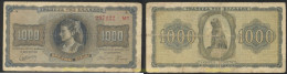 2917 GRECIA 1942 GREECE 1000 DRACHMA 1942 - Grecia