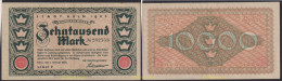 3038 ALEMANIA 1923 GERMANY 10000 MARK GUTSCHEIN 1923 - Bestuur Voor Schulden