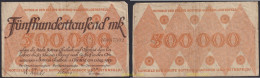 3102 ALEMANIA 1923 GERMANY NOTGELD BOTTROP GLADBECK U OSTERFELD 500000 MARK 1923 - Administration De La Dette