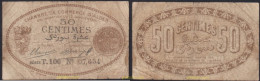 3247 ARGELIA 1915 ALGERIE 50 CENTIMES 1915 - Algérie