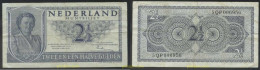 3530 HOLANDA 1945 NETHERLANDS 2,50 GULDEN 1945 - Other & Unclassified