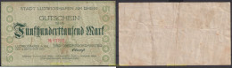 3634 ALEMANIA 1924 GUTSCHEIN 500000 MARK 1924 - Amministrazione Del Debito