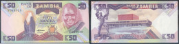 4309 ZAMBIA 1986 ZAMBIA 50 KWACHA 1986 - Sambia