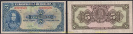 4337 COLOMBIA 1949 COLOMBIA 5 PESOS 1949 - Colombia