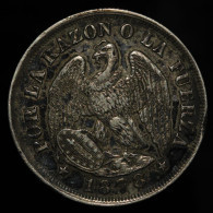 Chili / Chile, 20 Centavos, 1878, So - Santiago, Argent (Silver), TTB+ (EF), KM#138.1 - Cile