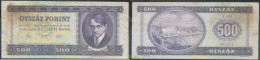 4581 HUNGRIA 1980 HUNGARY 500 FORINT 1980 ADY ENDRE - Hungría