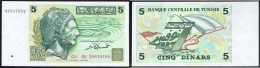 5048 TUNEZ 1993 TUNISIE 5 DINARS 1993 - Tusesië