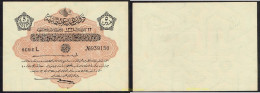 5066 TURQUIA 1912 TURKEY 5 PIASTRES 1912 - Turkey
