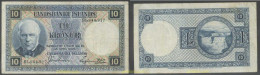 5315 ISLANDIA 1928 LANDSBANKI ISLANDS 10 KRONUR 1928 SERIAL PREFIX B. SIGNATURE 4 - Island