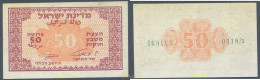 5367 ISRAEL 1952 ISRAEL 50 PRUTA 1952 FRACTIONAL CURRENCY ESHKOL ZAGAGI - Israël