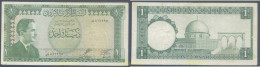 5410 JORDANIA 1959 JORDAN 1 DINAR 1959 SIGNATURE 23 - Jordanië