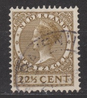 NVPH Nederland Netherlands Pays Bas Niederlande Holanda 190 Used ; Koningin Queen Reine Wilhelmina Veth Serie 1926 - Used Stamps