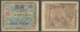 5449 JAPON 1946 JAPAN 10 SEN MILITARY CURRENCY 1946 - Japon