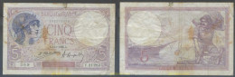 5817 FRANCIA 1925 FRANCE 5 FRANCS 1925 - Otros & Sin Clasificación