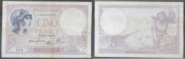 5965 FRANCIA 1939 FRANCE 5 FRANCS 1939 - Other & Unclassified