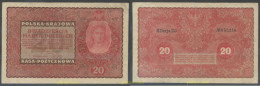 6637 POLONIA 1919 POLONIA 1919 20 MAREKS - Pologne