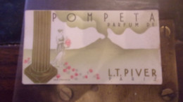 L T PIVER PARIS POMPEIA PARFUM DE  LT PIVER PARFUME LE MONDE ENTIER - Vintage (until 1960)