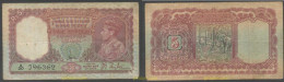 7103 BIRMANIA 1938 BURMA BRITISH INDIA 5 RUPEES 1938 - Myanmar