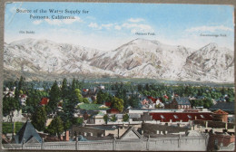 USA CALIFORNIA POMONA WATER SUPPLY KARTE CARD POSTCARD CARTE POSTALE POSTKARTE CARTOLINA ANSICHTSKARTE - Long Beach